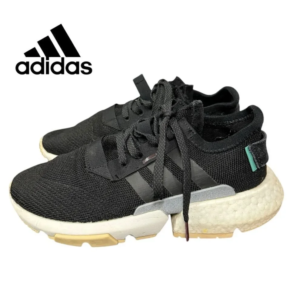 Adidas Women's P.O.D. S3.1 'Core Black' Tennis Shoes Sneakers 7.5